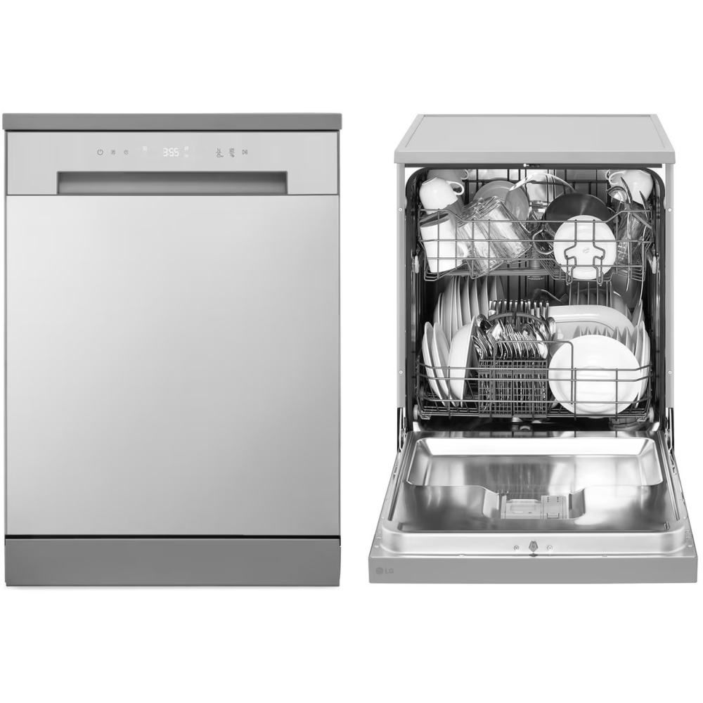 LAVAVAJILLAS LG  CLASE-E 13 CUB. INOX  (Cuba acero)