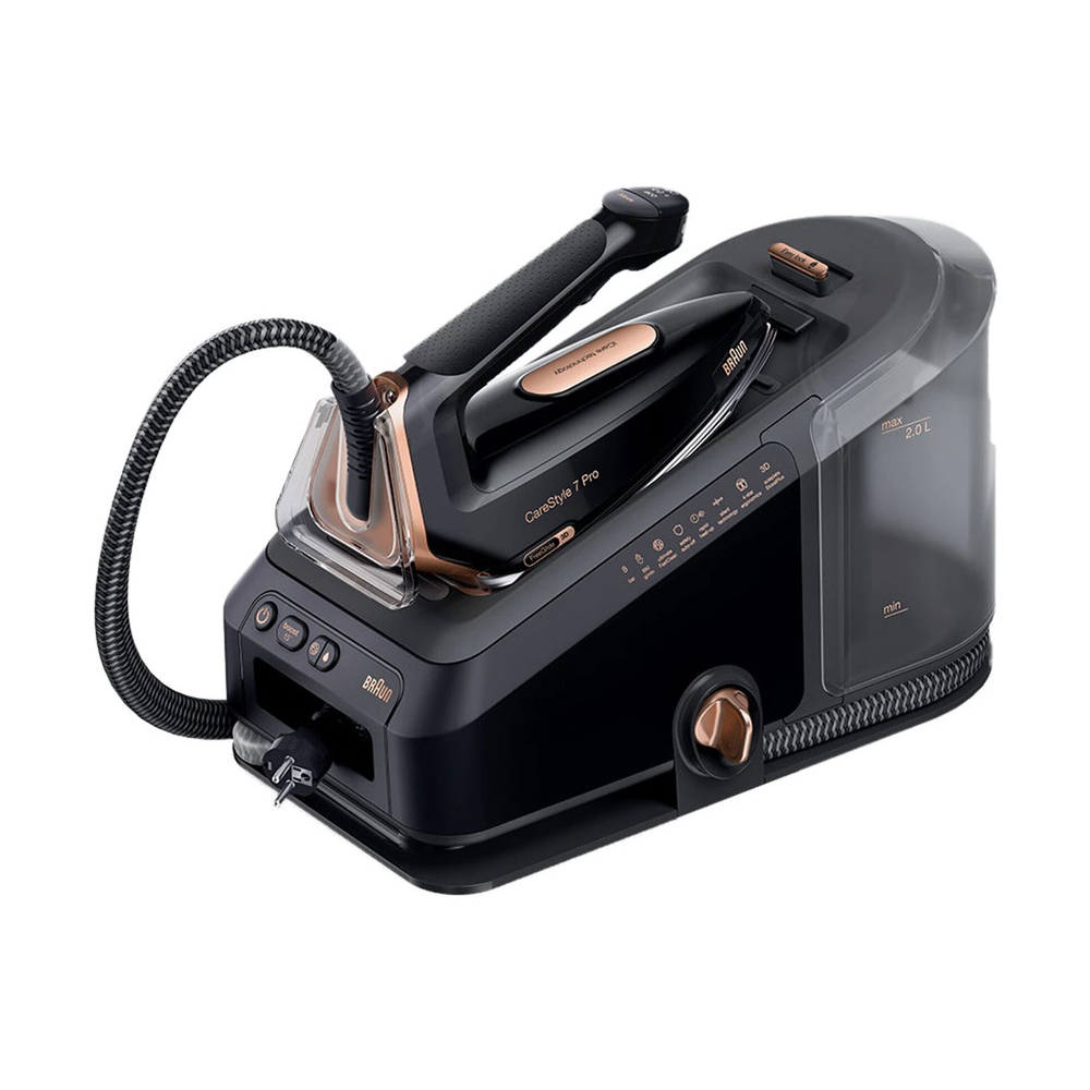 CENTRO BRAUN-H PLANCHADO 8 BARES 190GR/MIN CARESTYLE PRO NEGRO/