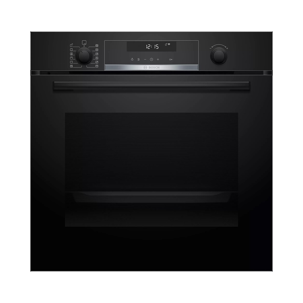 HORNO BOSCH MULTIFUNCION PIROLITICO HOME CONNECT ABATIBLE CRISTAL NEGRO