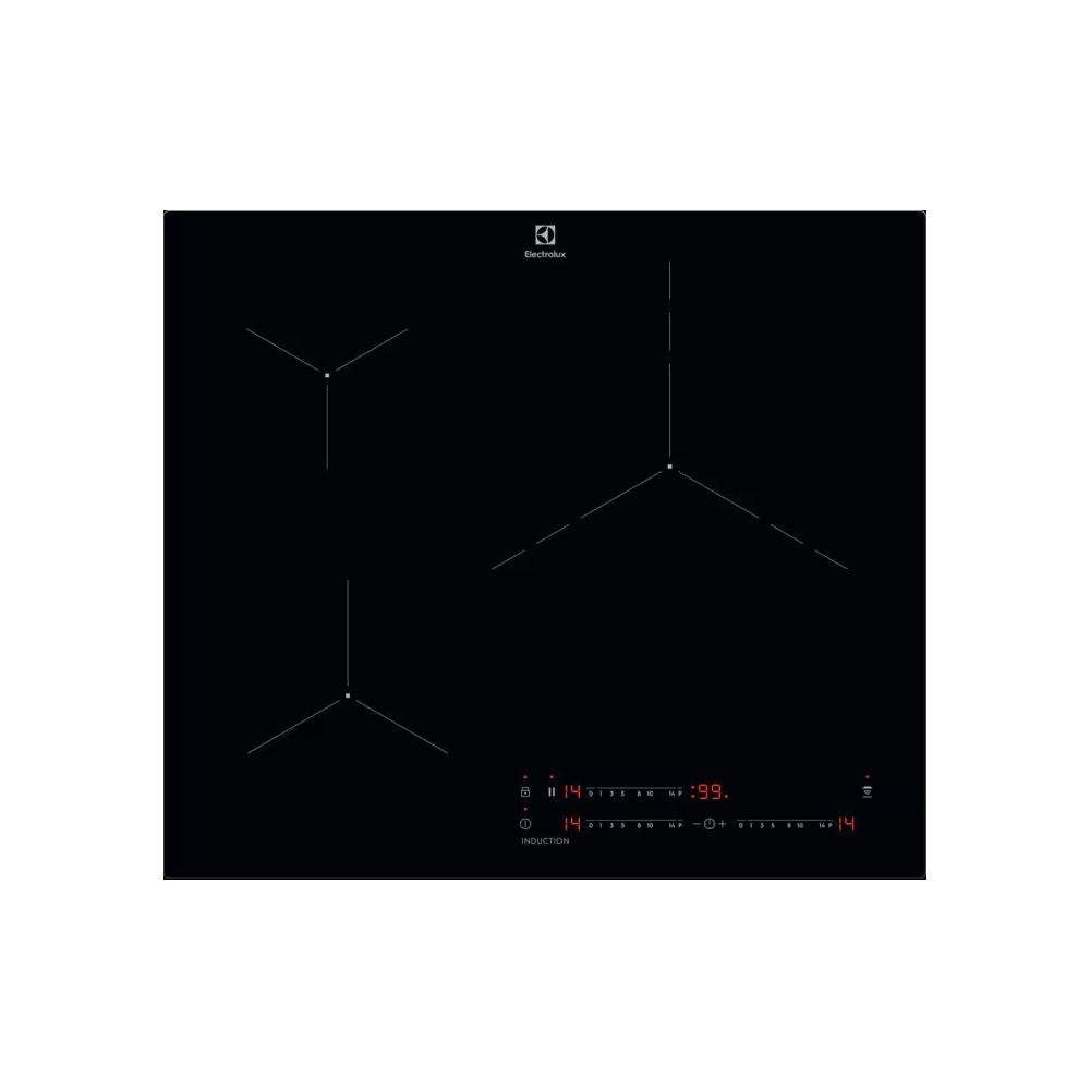 ENCIMERA ELECTROLUX INDUCCION 3 ZONAS (1 de 32 cm)  HOOB2HOOD EXTRAPLANA
