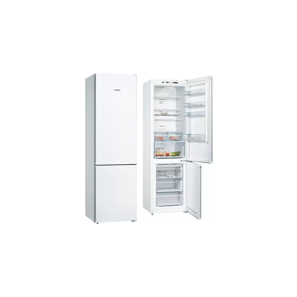 FRIGORIFICO BOSCH COMBI 203x60x66 NO FROST CLASE-D BLANCO VITAFRESH