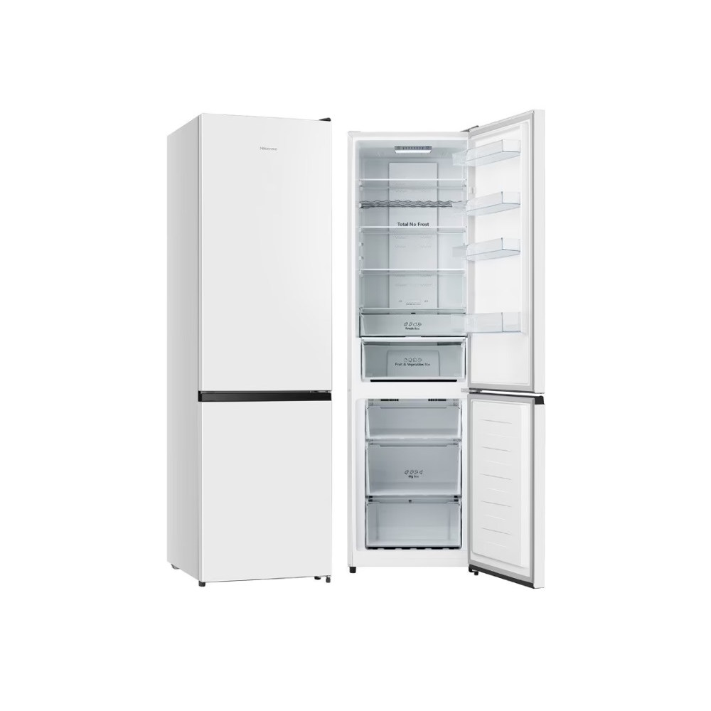 FRIGORIFICO HISENSE COMBI 201 x 60 BLANCO CLASE-E TOTAL NF DISPLAY 336 L.