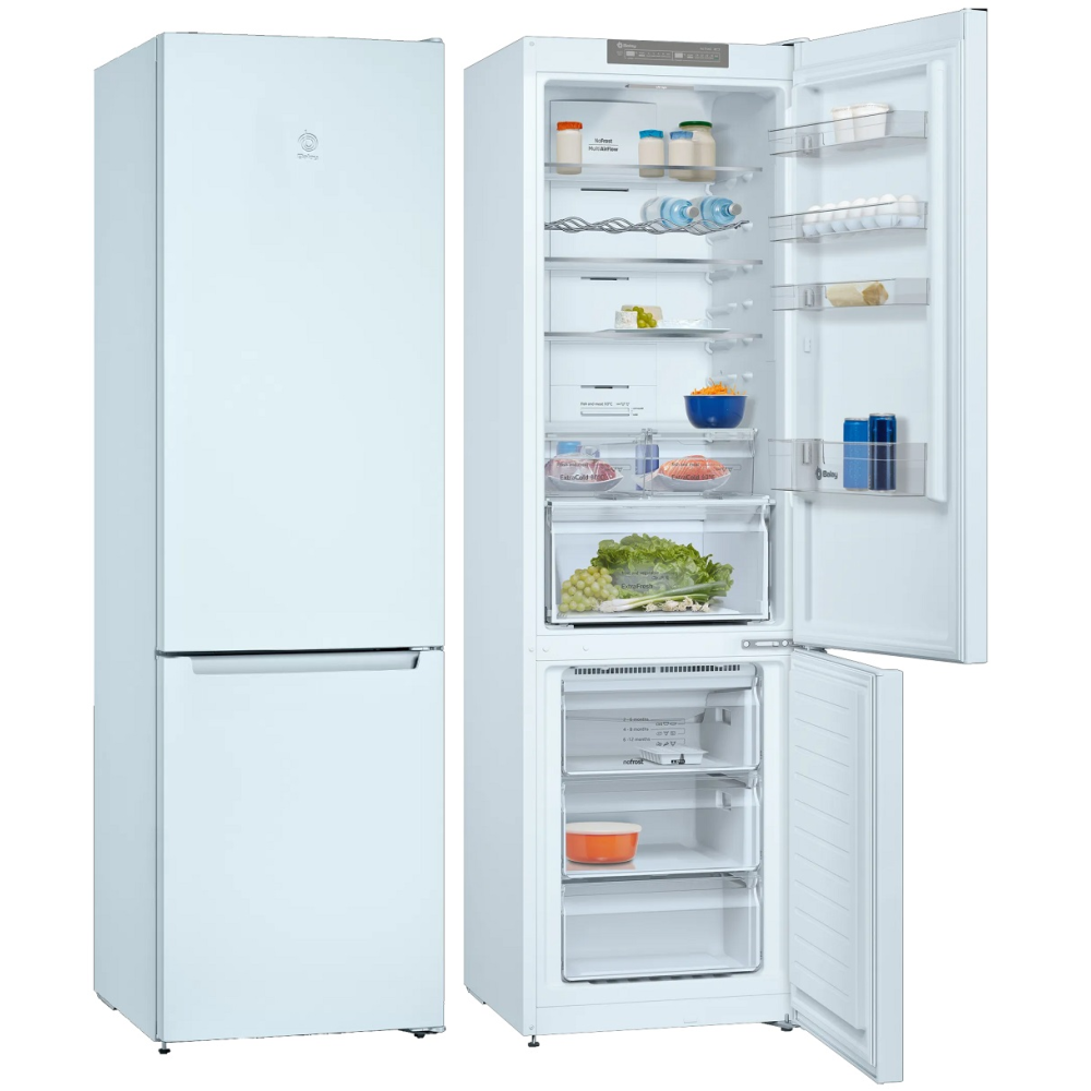 FRIGORIFICO BALAY COMBI 203 x 60. BLANCO CLASE-E 366 L. EXTRACOLD/EXTRAFRESH