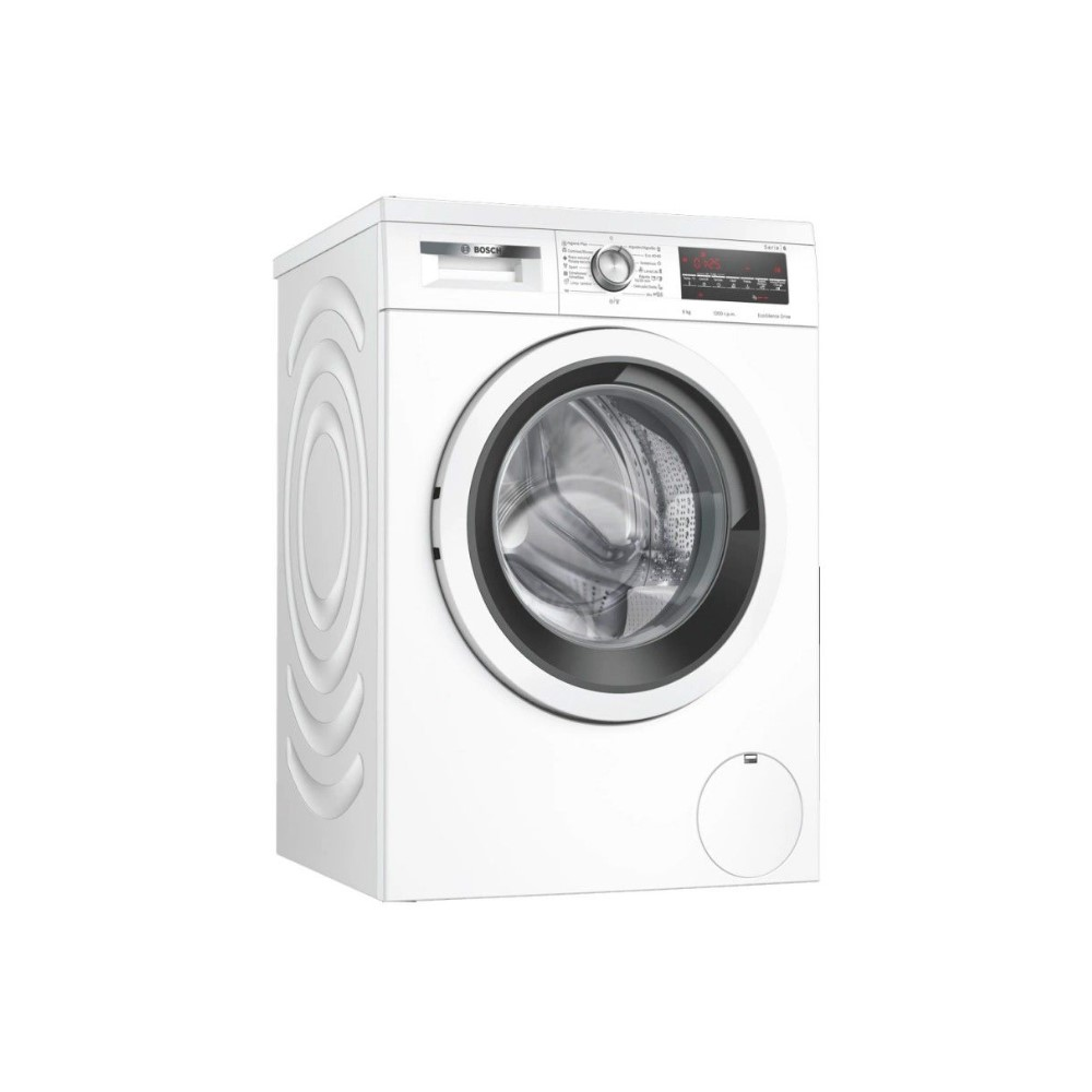 LAVADORA BOSCH 9 KG 1200 RPM CLASE-A  ECOSILENCE PAUSA + CARGA