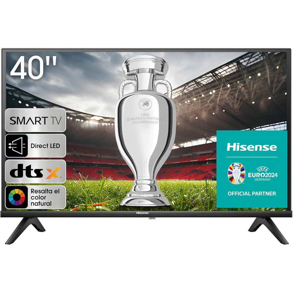 TELEVISOR HISENSE 40" FULL HD READY SMART TV VIDAA  U7 DVB-T2+C+S2