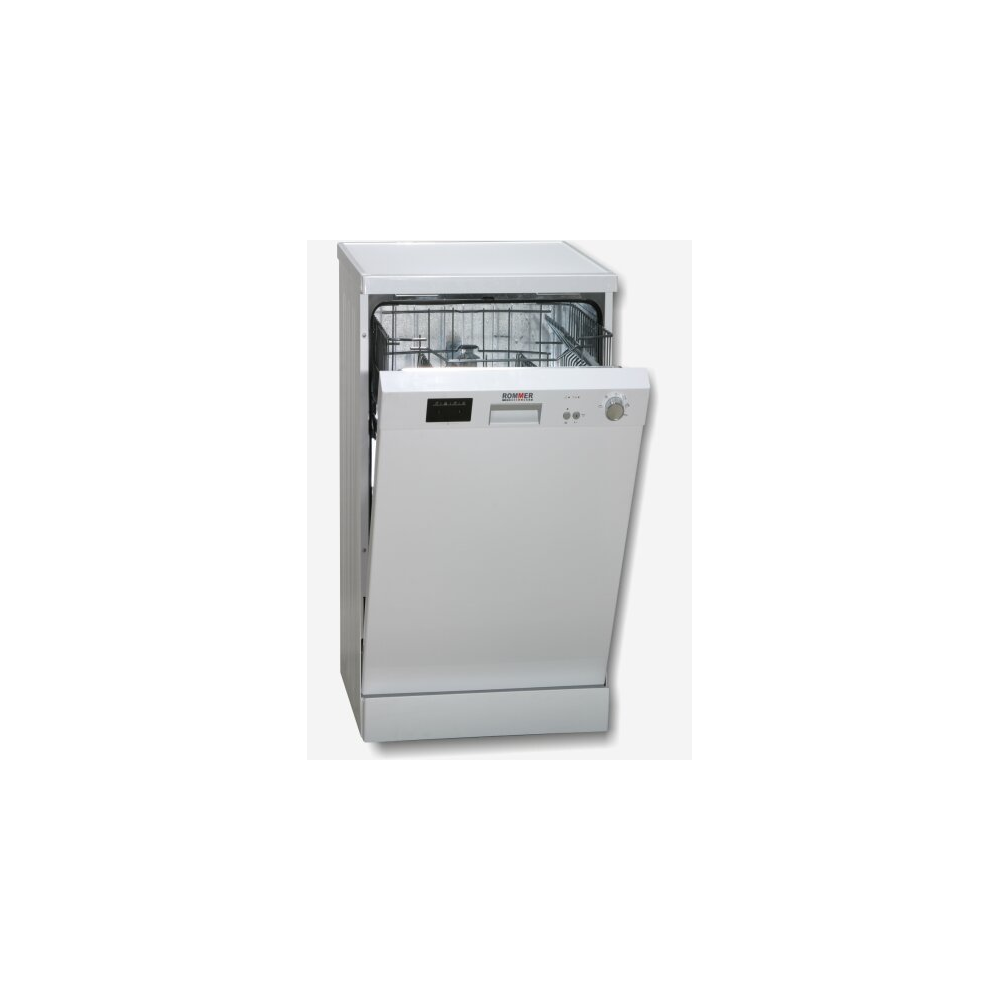 LAVAVAJILLAS ROMMER 45 cm BLANCO 10 CUB. CLASE-E 1/2 CARGA DISPLAY