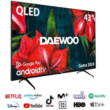 TELEVISOR DAEWOO 43" QLED...