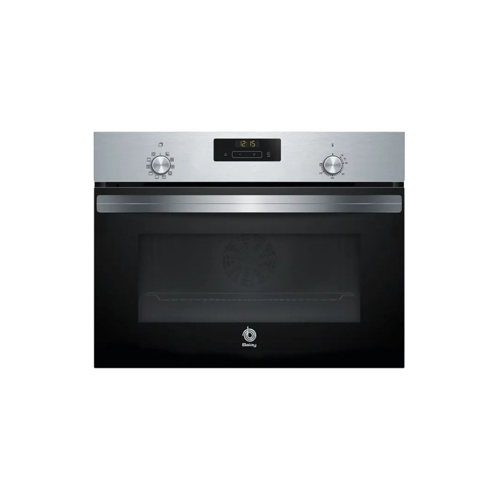 HORNO BALAY MULTIFUNCION COMPACTO 45 CM CLASE A ACERO INOXIDABLE