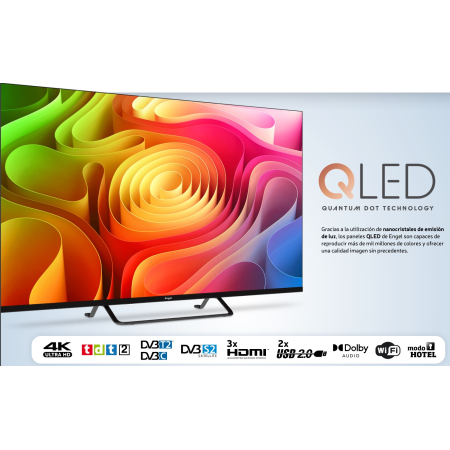 TELEVISOR ENGEL 43" QLED 4K...