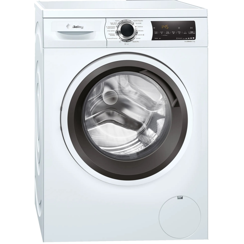 LAVADORA BALAY 9KG Â· 1200 RPM Â· CLASE A Â· DISPLAY LED Â· PAUSA + CARGA Â· AquaControl Plus