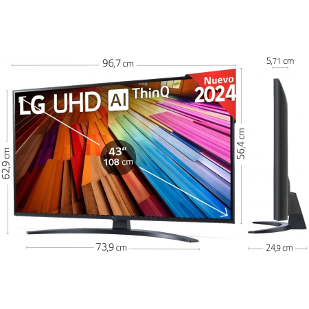 TELEVISOR LG 43" (108) cm...