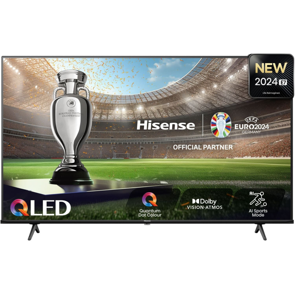 TELEVISOR HISENSE 43" QLED SMART TV VIDAA 6 BLUETOOTH Direct Led Â· Quantum Dot Colour Â· Dolby Vision - Atmo